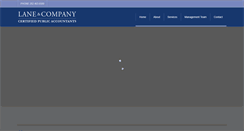 Desktop Screenshot of lanecpa.com